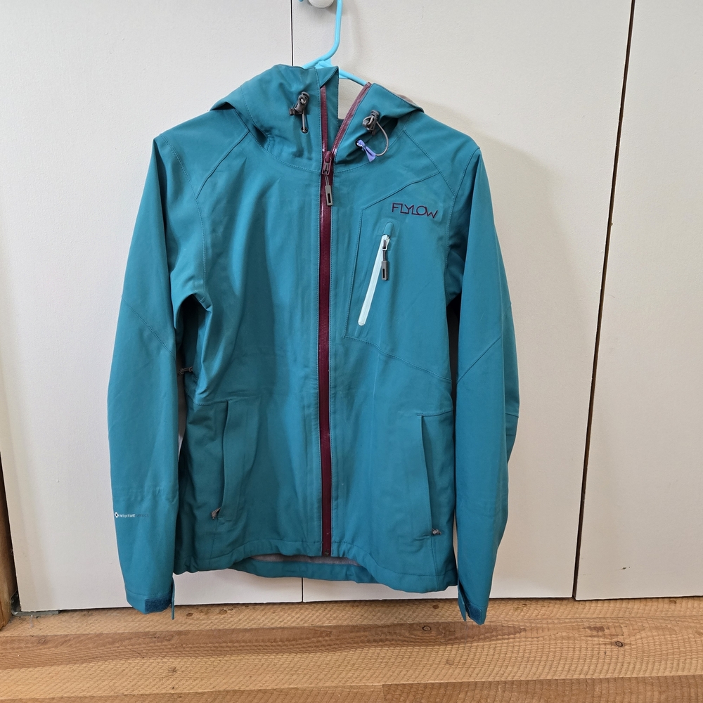 Flylow Teal Hooded Jacket